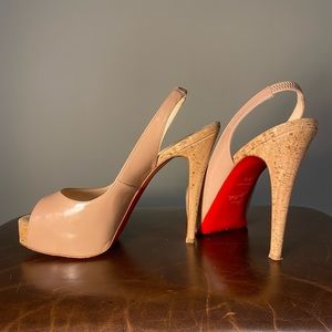 Christian Louboutin So Private 120 Patent Calf